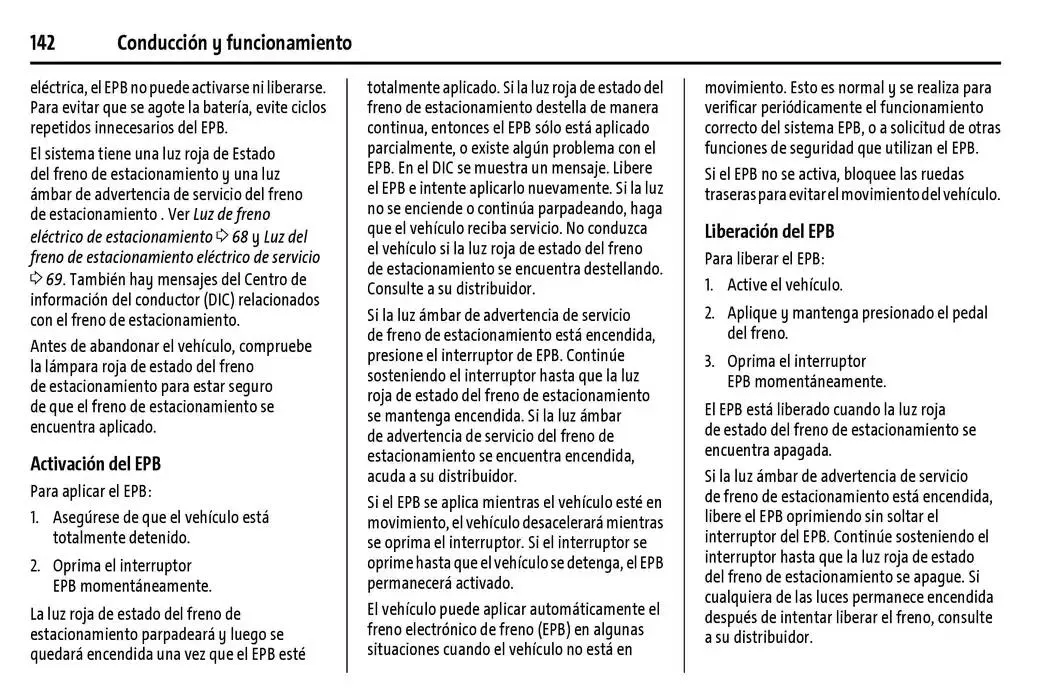 Catálogo de BrightDrop 400 Y BrightDrop 600 Manual del propietario 22 de enero al 31 de diciembre 2025 - Pagina 143
