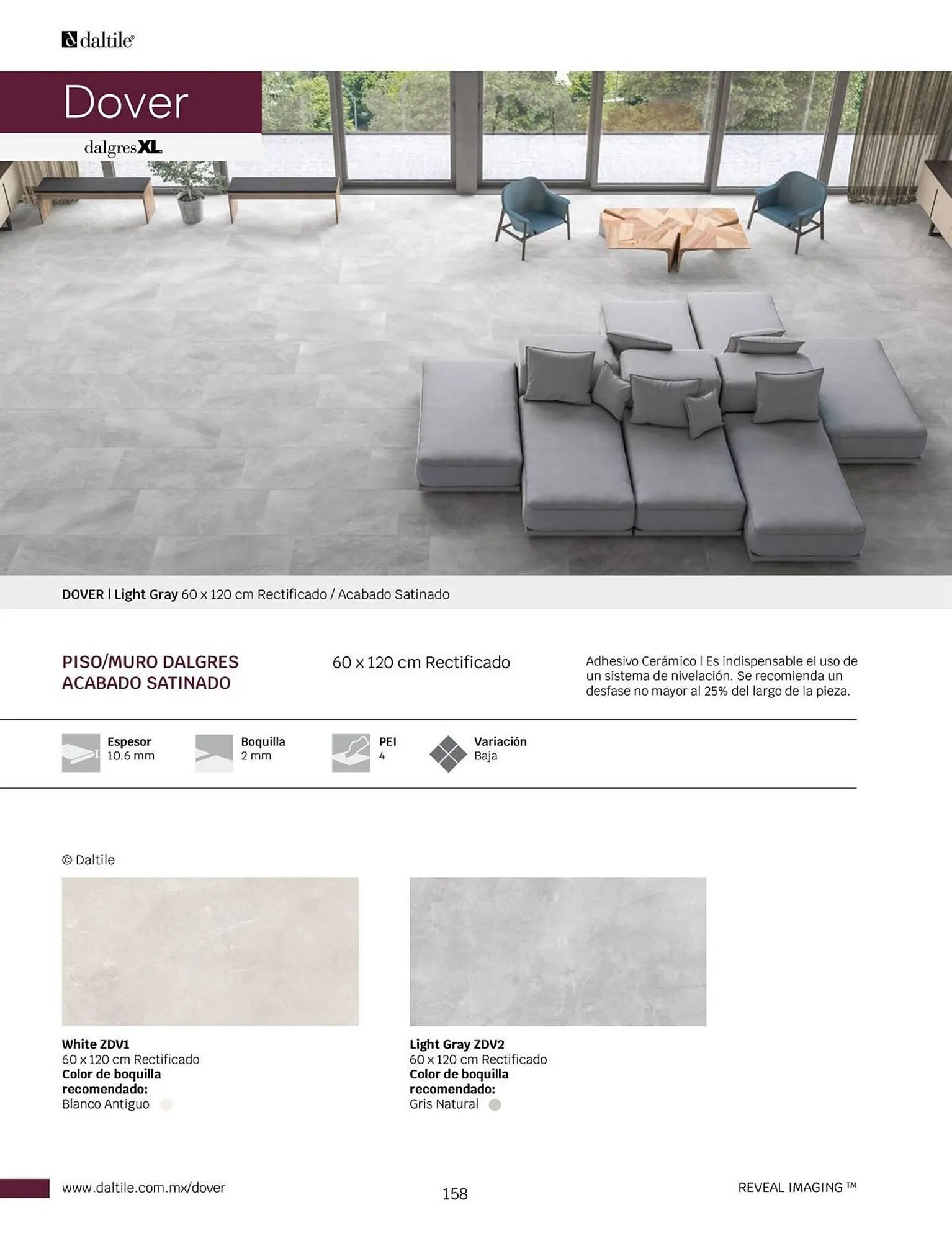 Catálogo de Catálogo Daltile 1 de enero al 31 de diciembre 2024 - Pagina 158