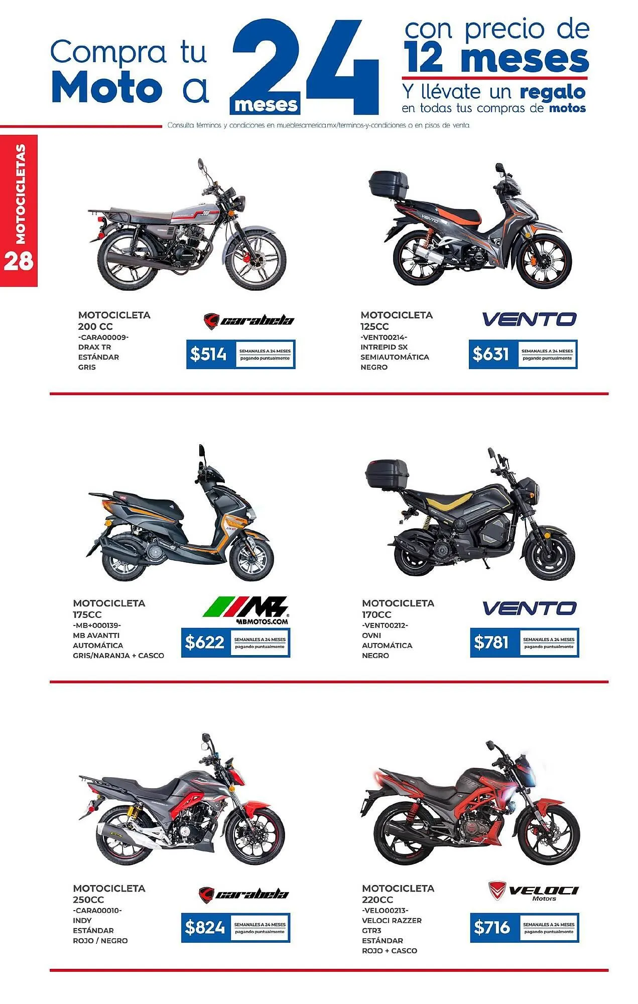 Catálogo de Catálogo Muebles América 21 de julio al 15 de agosto 2025 - Pagina 28