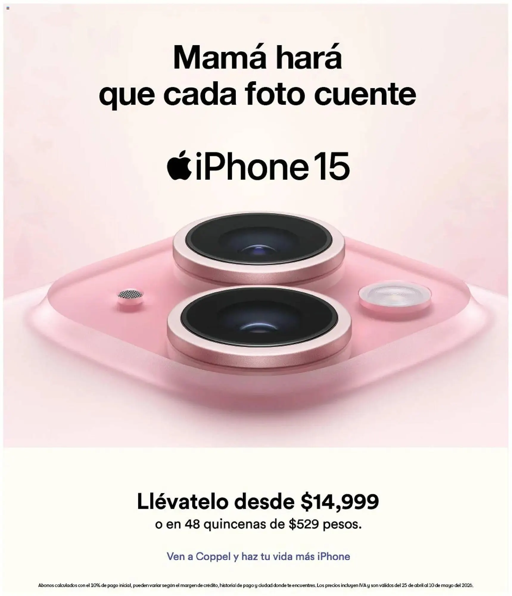 Catálogo de Catálogo Coppel 25 de abril al 10 de mayo 2026 - Pagina 30