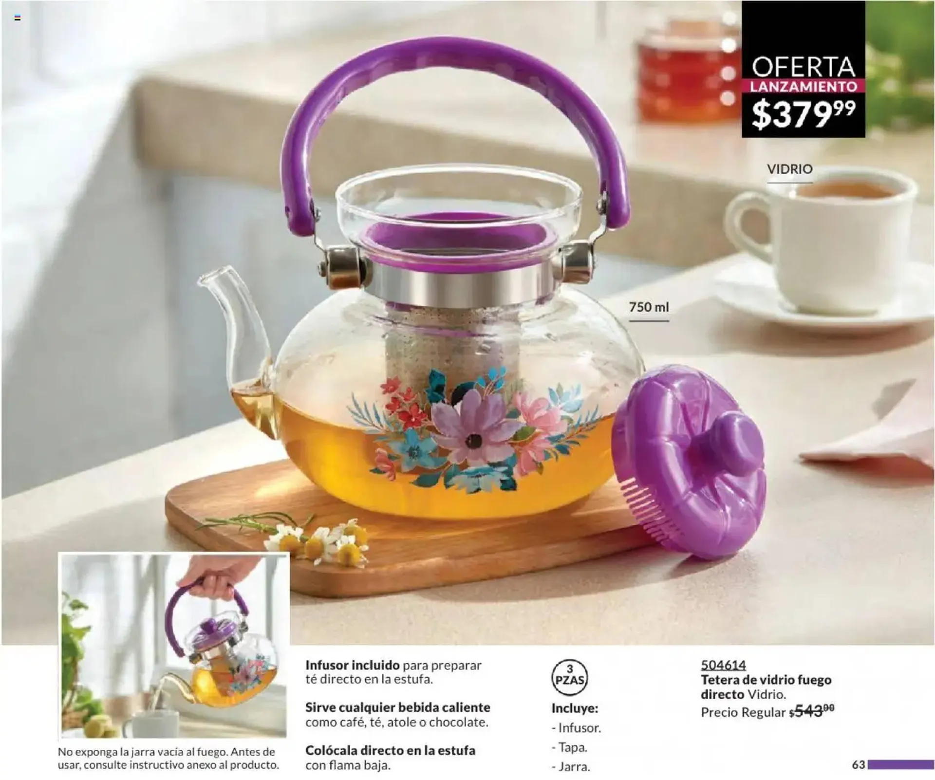 Catálogo de Catálogo Avon 3 de diciembre al 18 de enero 2025 - Pagina 63