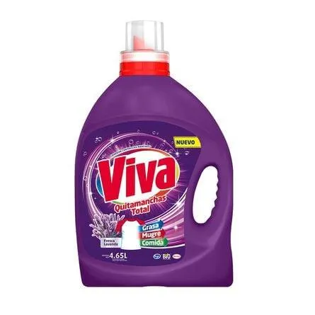 Detergente Líquido Viva para Ropa Aroma Lavanda 4.65 lt