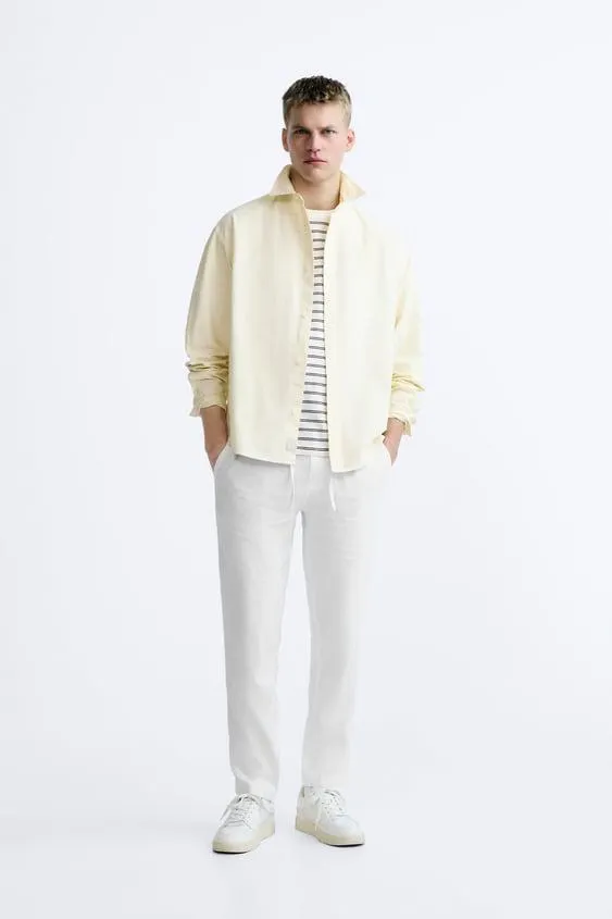 PANTALÓN LINO - ALGODÓN