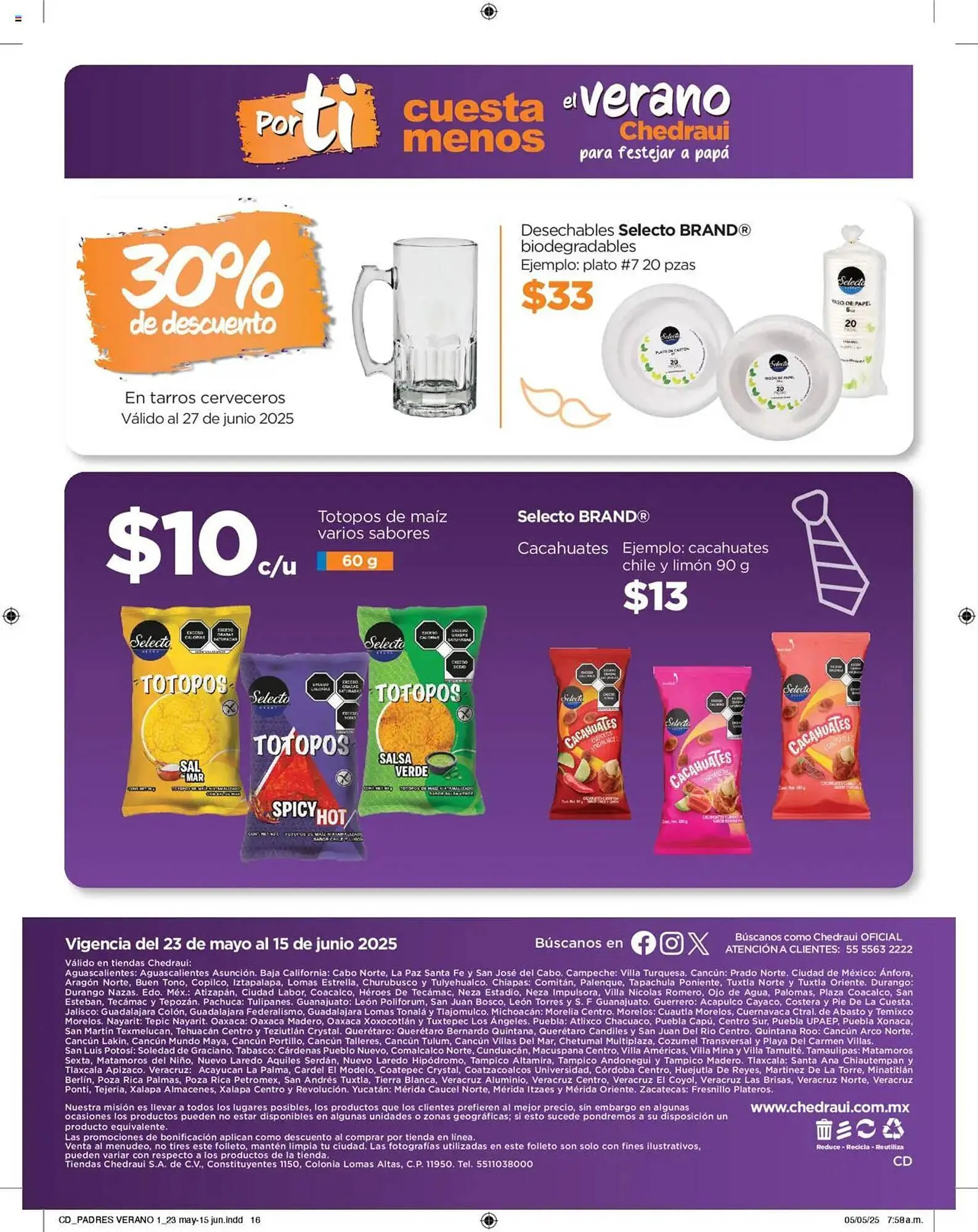 Catálogo de Catálogo Chedraui 28 de mayo al 15 de junio 2025 - Pagina 16