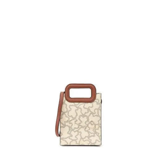Mini bolsa Pop beige Kaos Icon