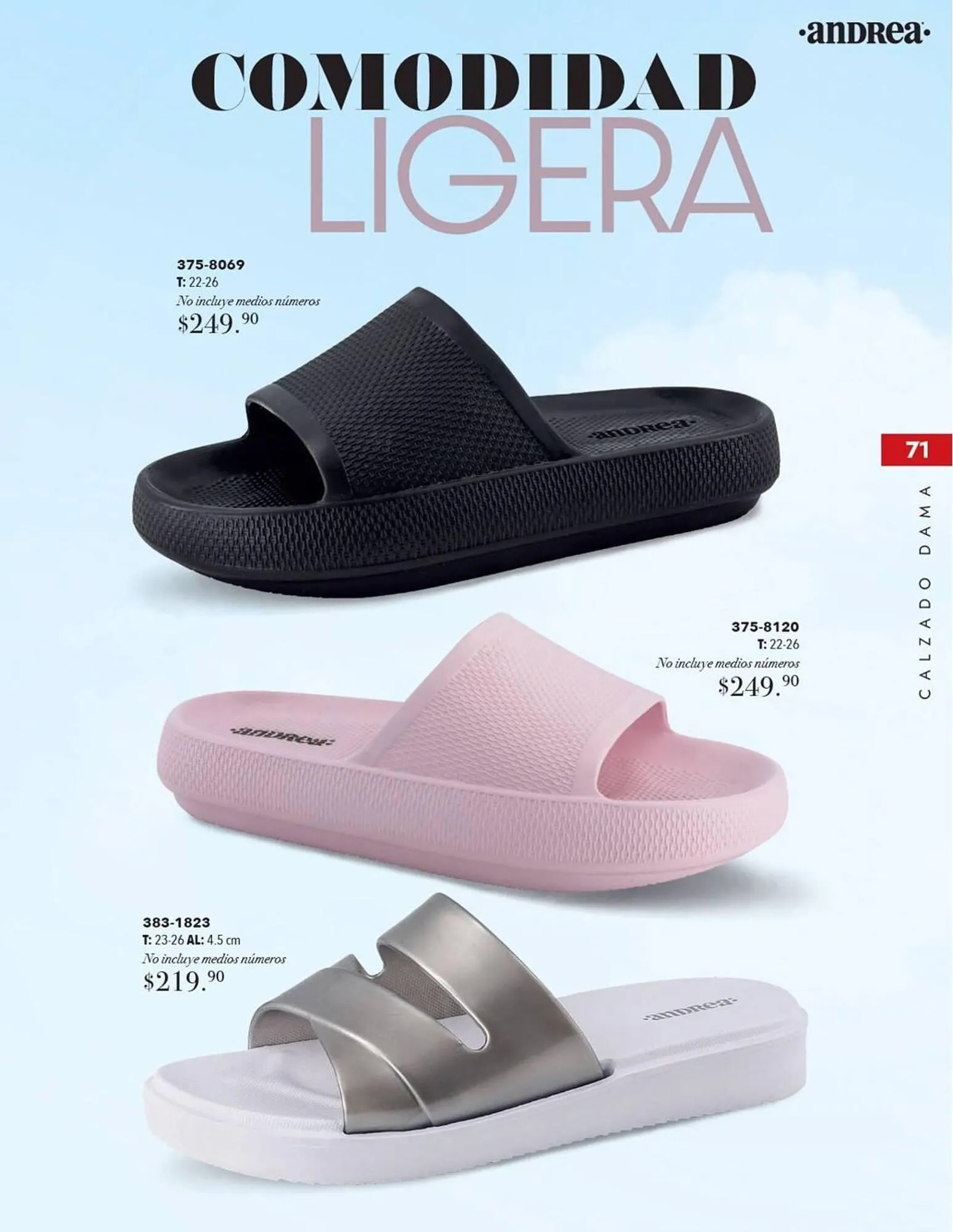 Catálogo de Catálogo Andrea 1 de septiembre al 31 de diciembre 2025 - Pagina 71