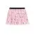Falda rosa corazones