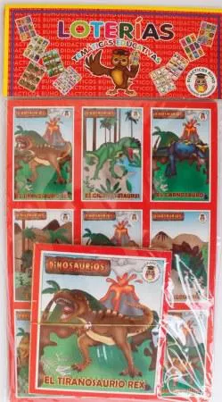 Lotería de los dinosaurios