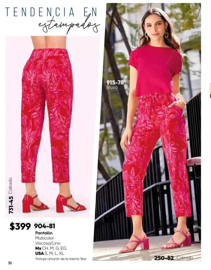 Catálogo de Catálogo Cklass Ropa Complemento de Verano 2025 México 1 de marzo al 30 de septiembre 2025 - Pagina 36