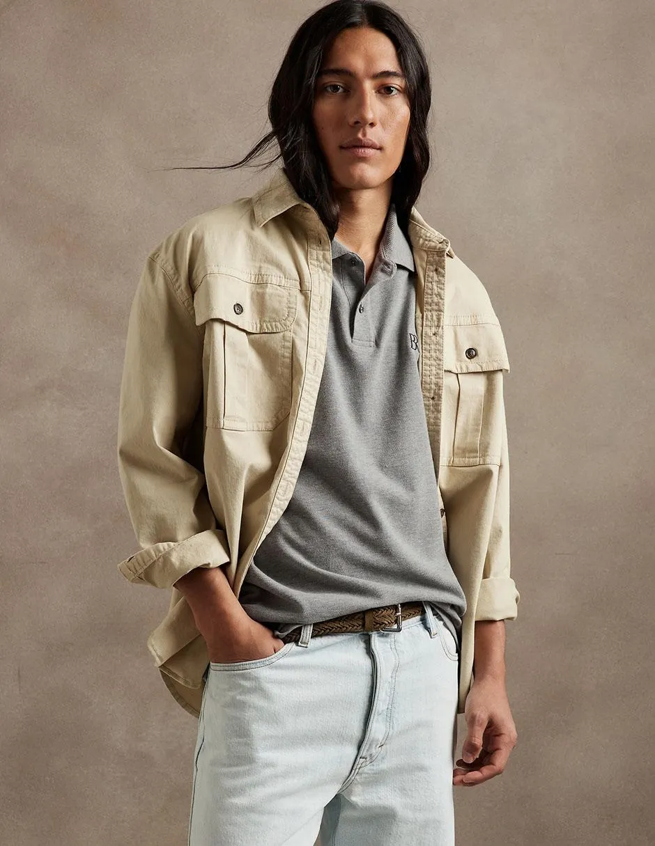 Playera tipo polo para hombre