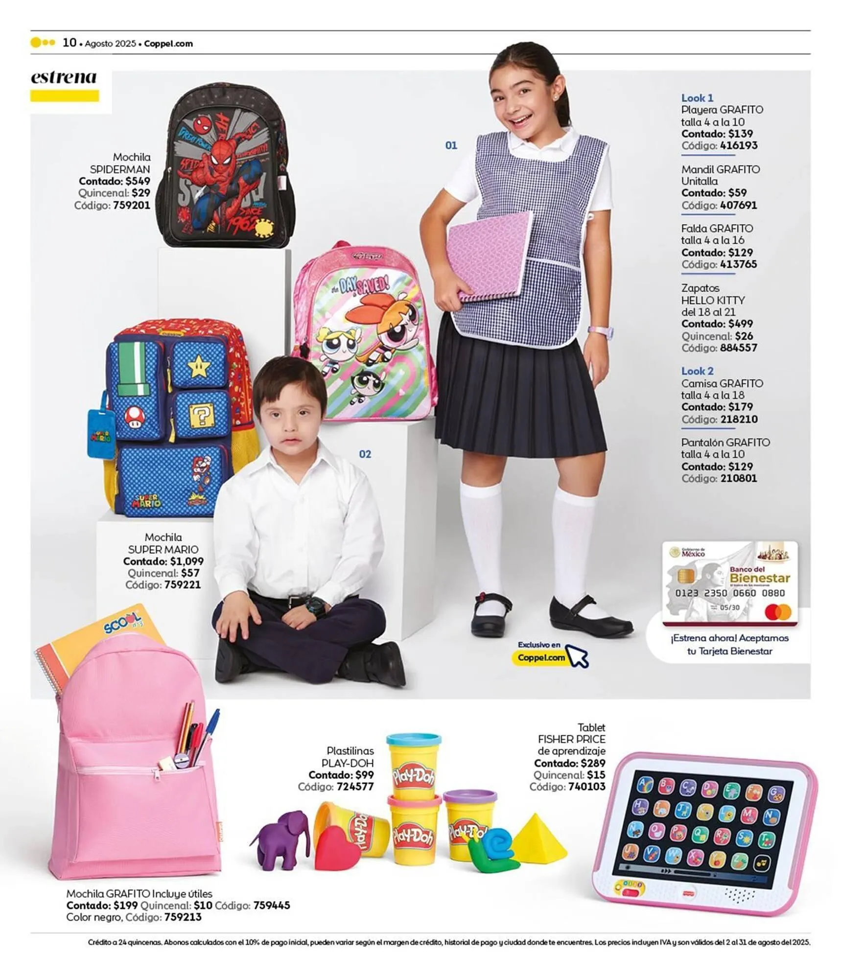 Catálogo de Catálogo Coppel 1 de agosto al 31 de agosto 2025 - Pagina 10