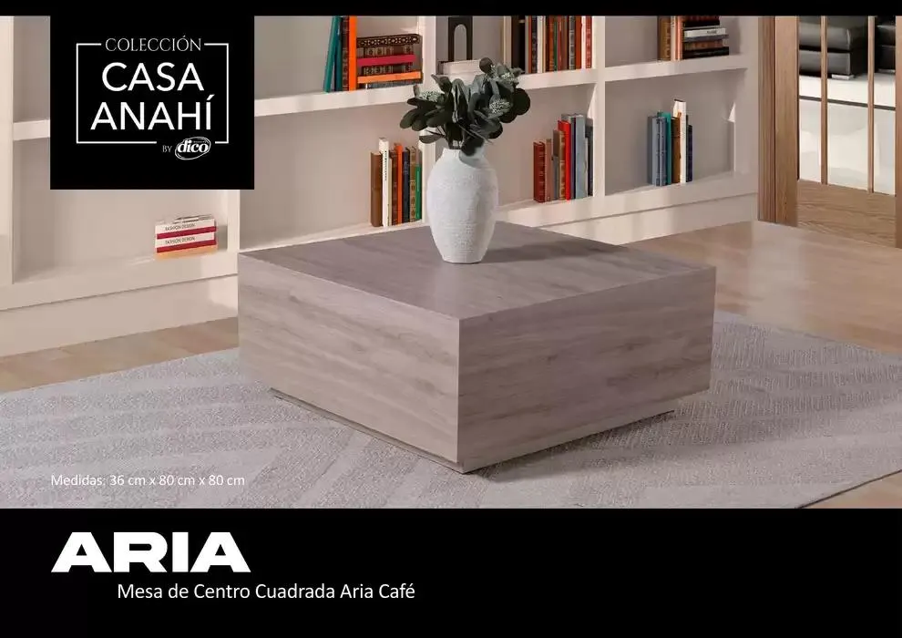 Catálogo de Muebles Dico Mesas Ocasionales Centro 2025 14 de febrero al 31 de diciembre 2025 - Pagina 16