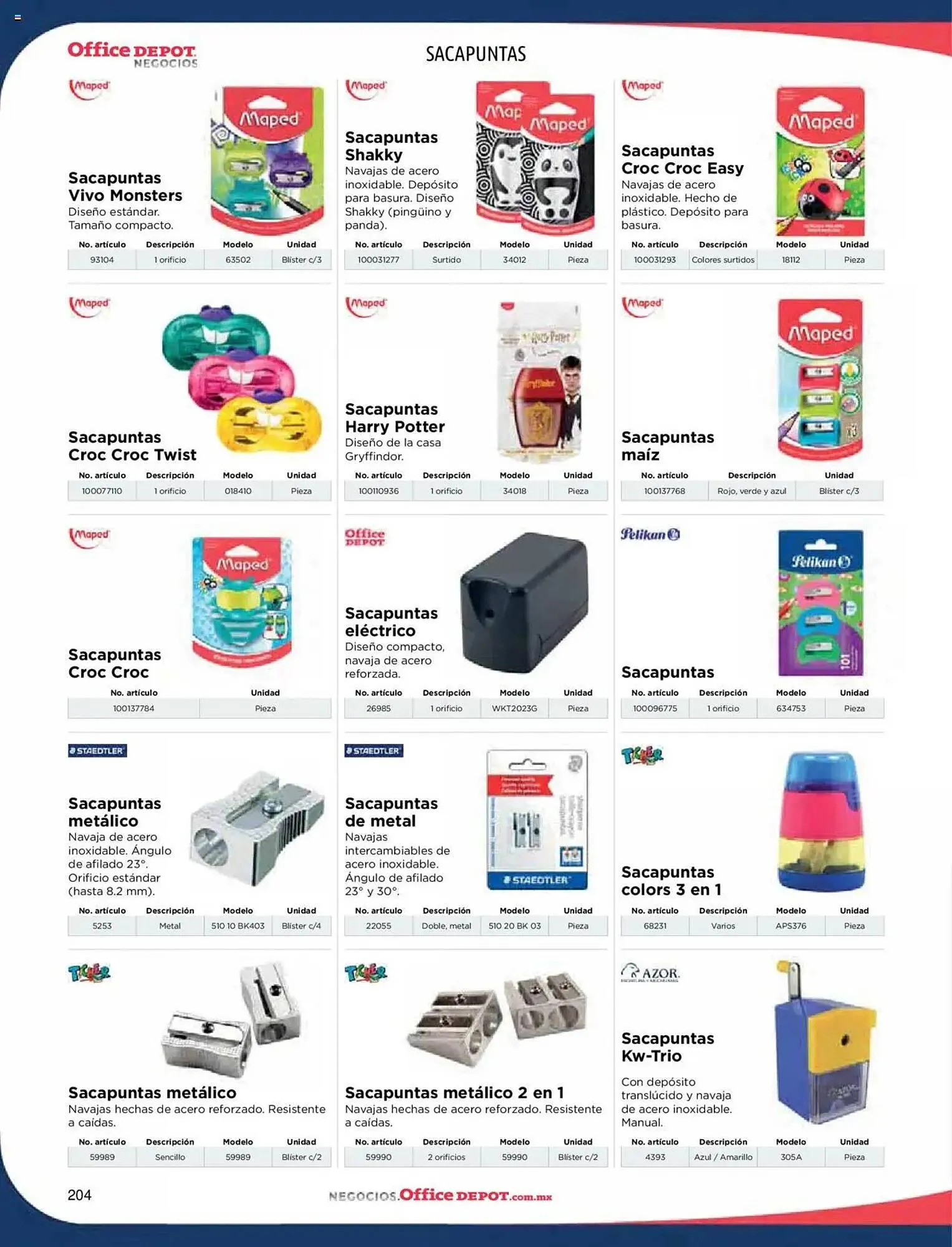 Catálogo de Catálogo Office Depot 9 de enero al 31 de diciembre 2025 - Pagina 506