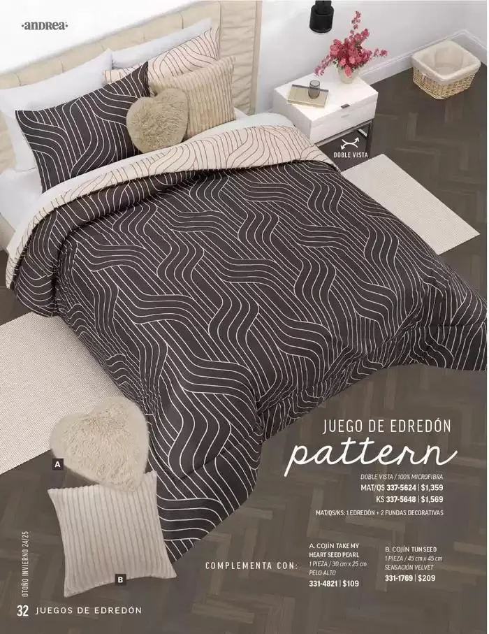 Catálogo de ANDREA - ANDREA HOME 26 de agosto al 25 de enero 2025 - Pagina 61