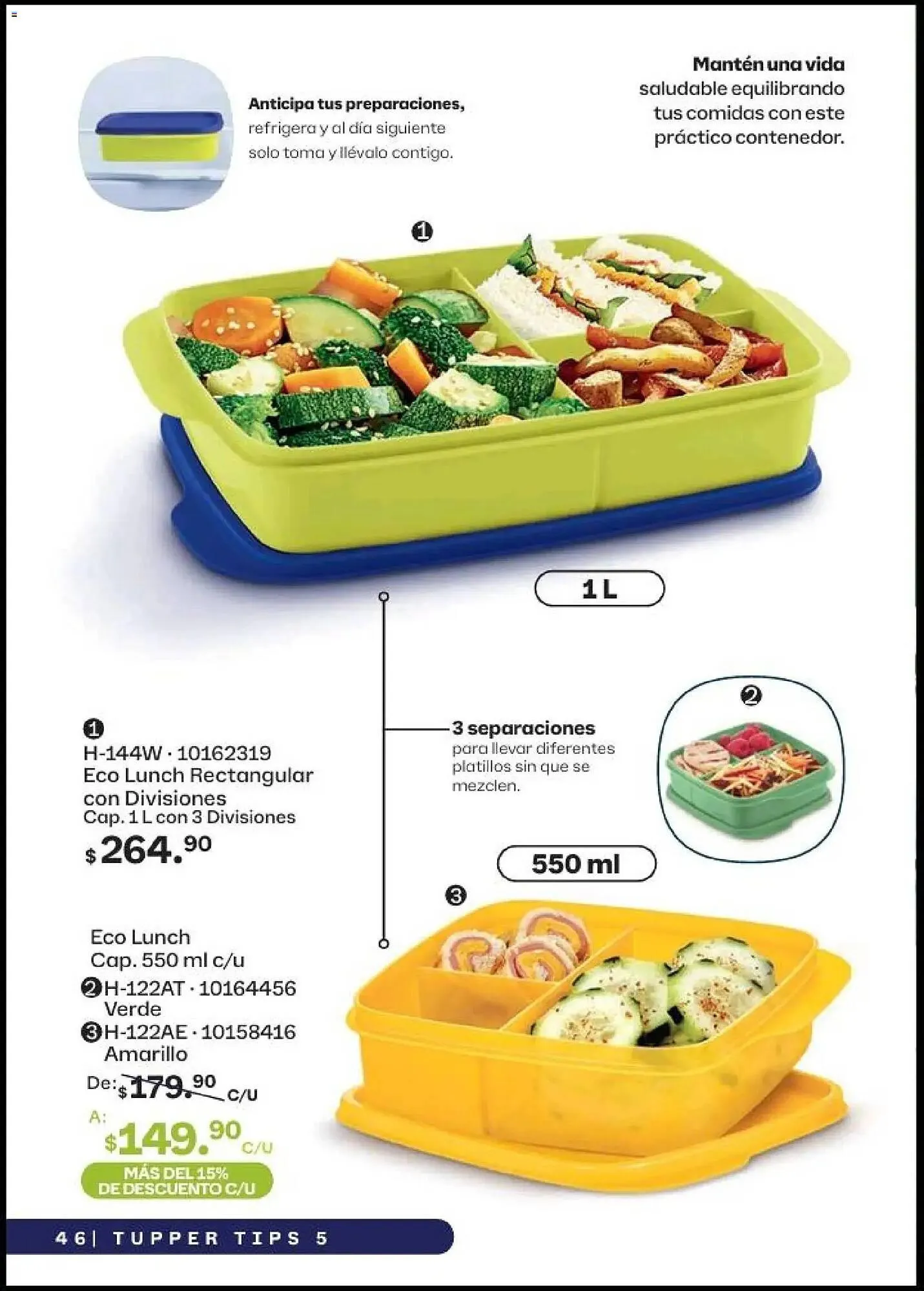 Catálogo de Catálogo Tupperware 20 de abril al 17 de mayo 2026 - Pagina 45