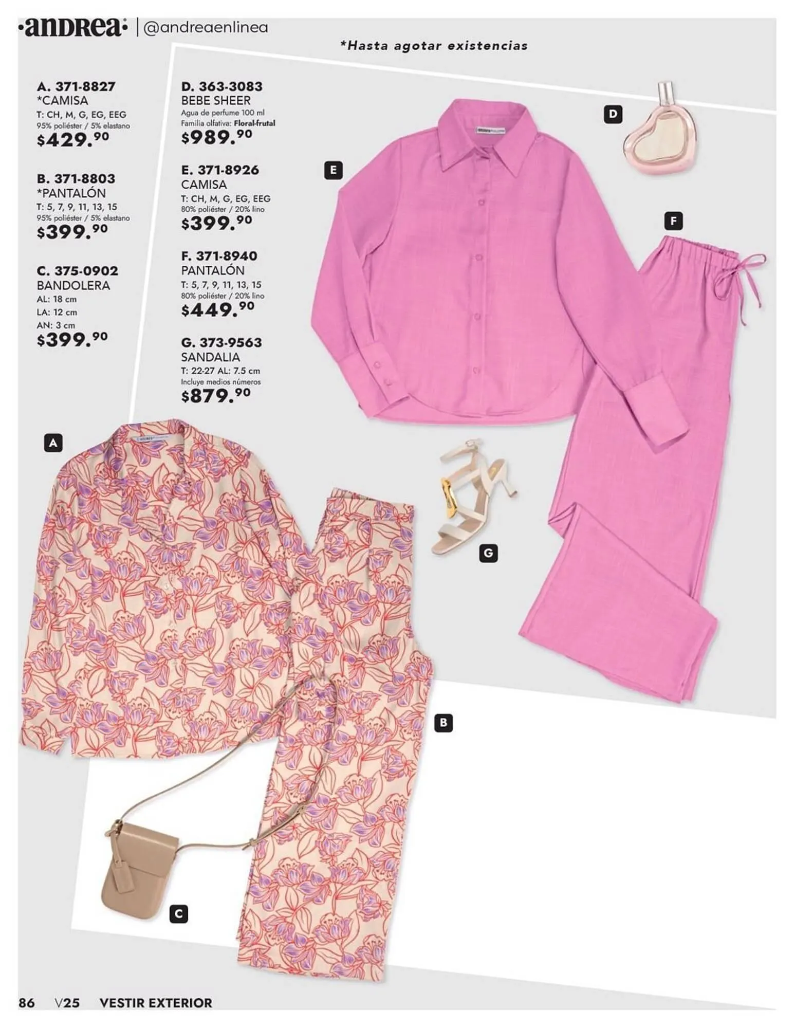 Catálogo de Catálogo Andrea 23 de mayo al 31 de diciembre 2025 - Pagina 86
