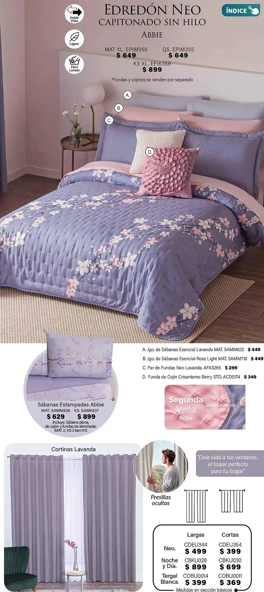 Catálogo de Catálogo Colchas Concord 1 de noviembre al 1 de febrero 2026 - Pagina 51