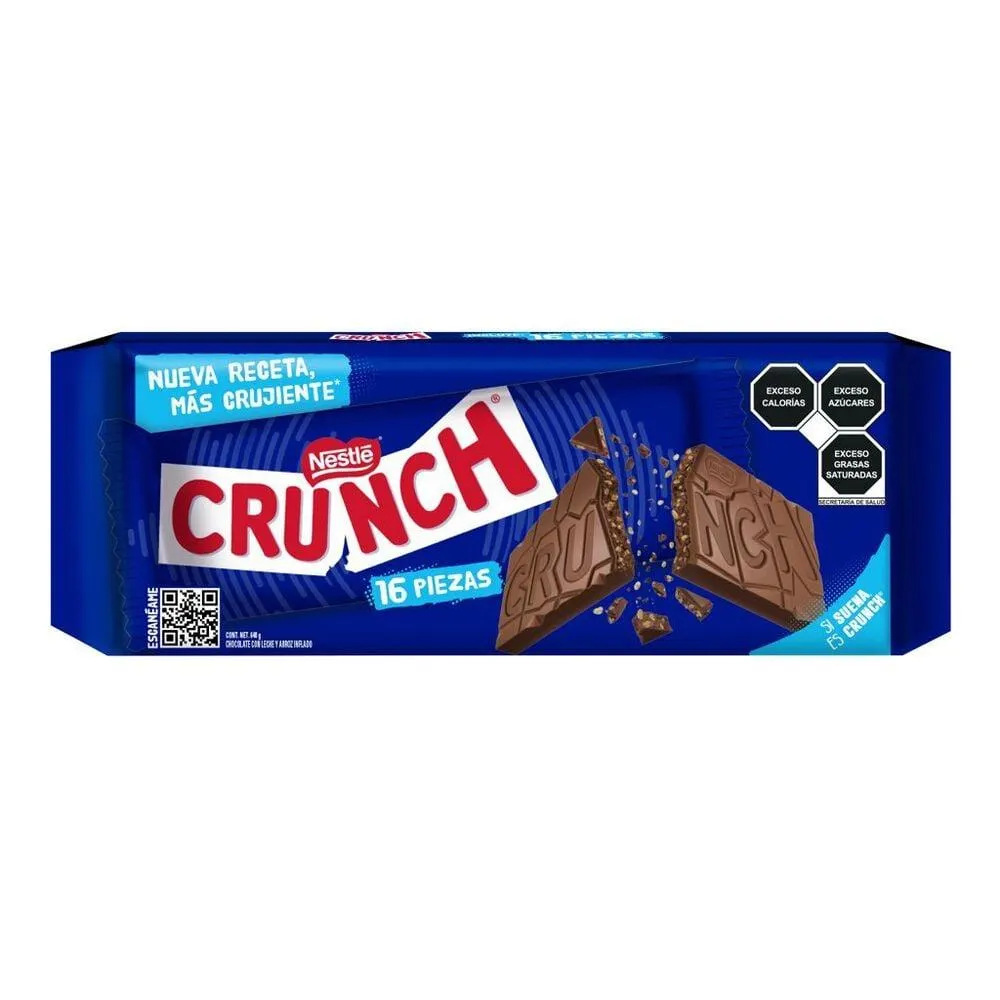 Chocolate en Barra Crunch 16/40 g