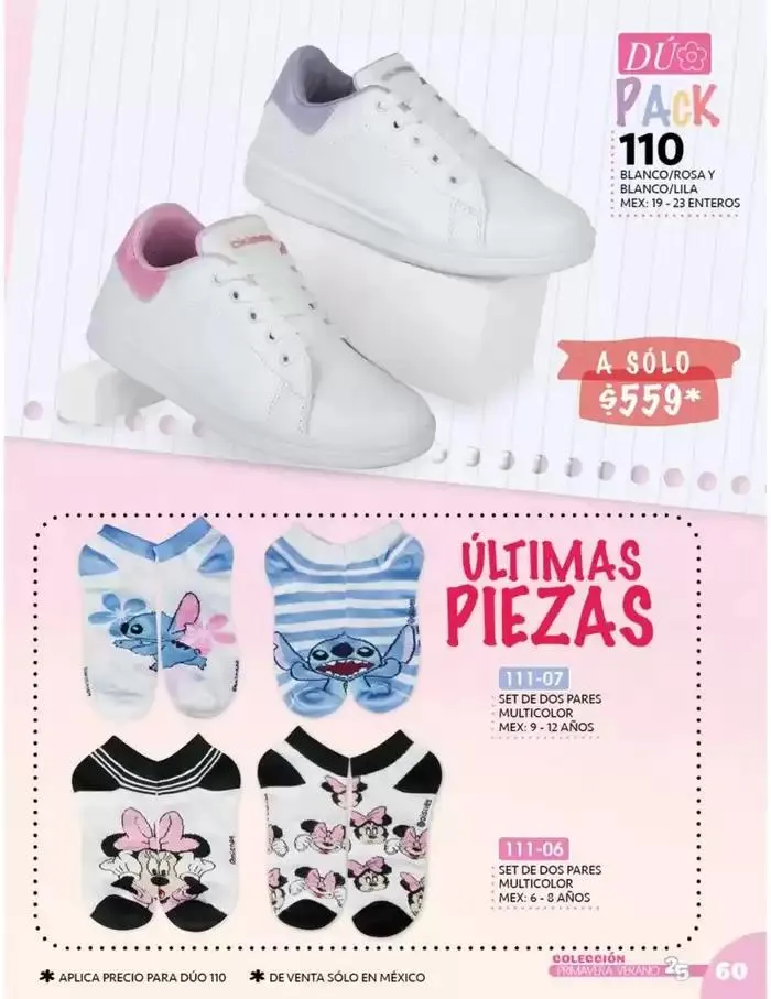 Catálogo de Catálogo Cklass Kids Niñas Primavera Verano 2025 México 8 de enero al 30 de junio 2025 - Pagina 58