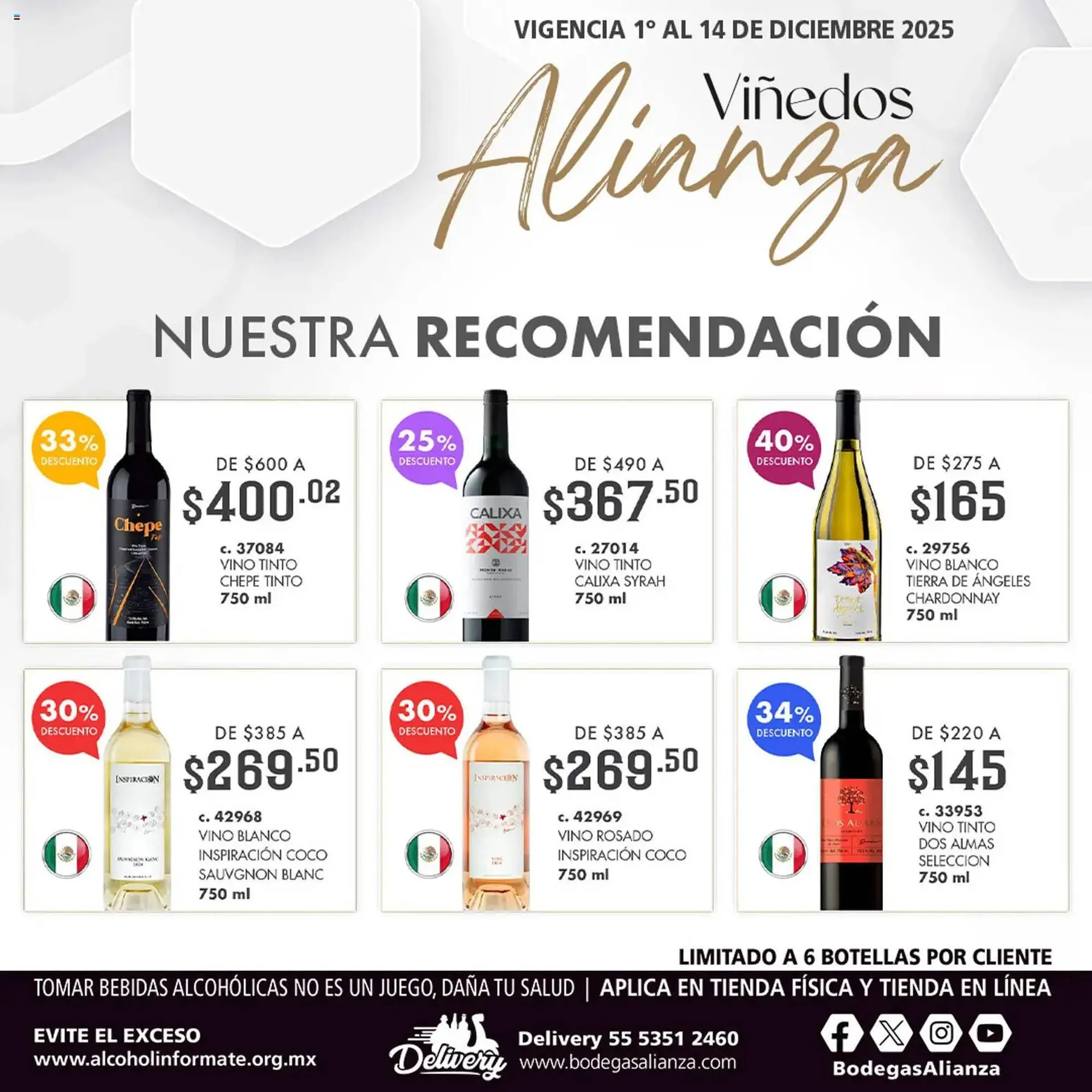Catálogo de Folleto Bodegas Alianza 1 de diciembre al 14 de diciembre 2025 - Pagina 3