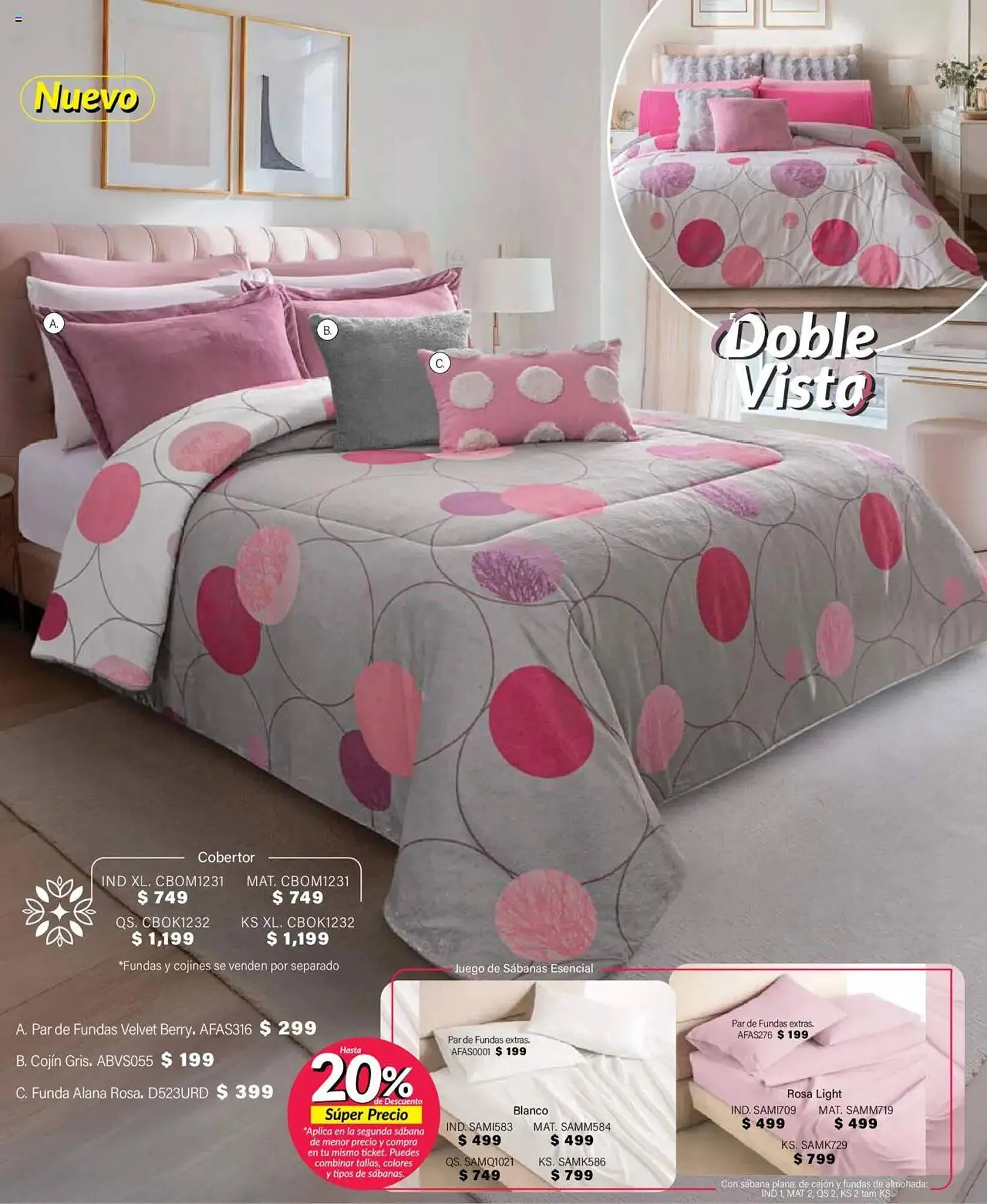 Catálogo de Catálogo Colchas Concord 1 de agosto al 1 de noviembre 2025 - Pagina 701