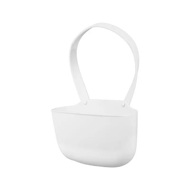 Soporte De Almacenamiento Plástico Blanco 16x9 cm