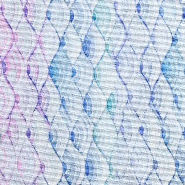 Digital Loneta Infantil–escamas colores