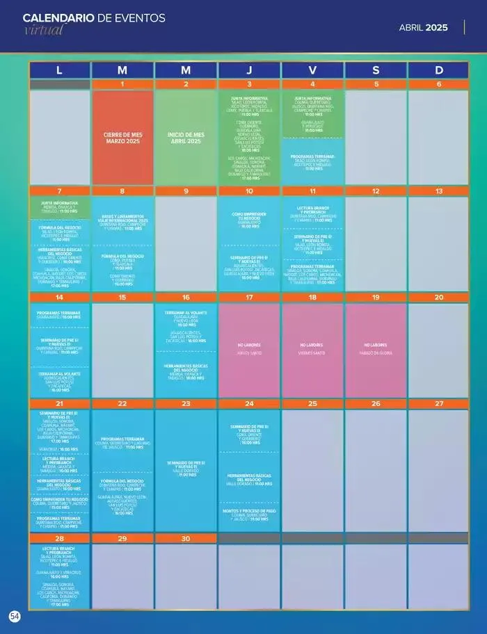Catálogo de Terramar Brands revista de promociones 1 de abril al 30 de abril 2025 - Pagina 54