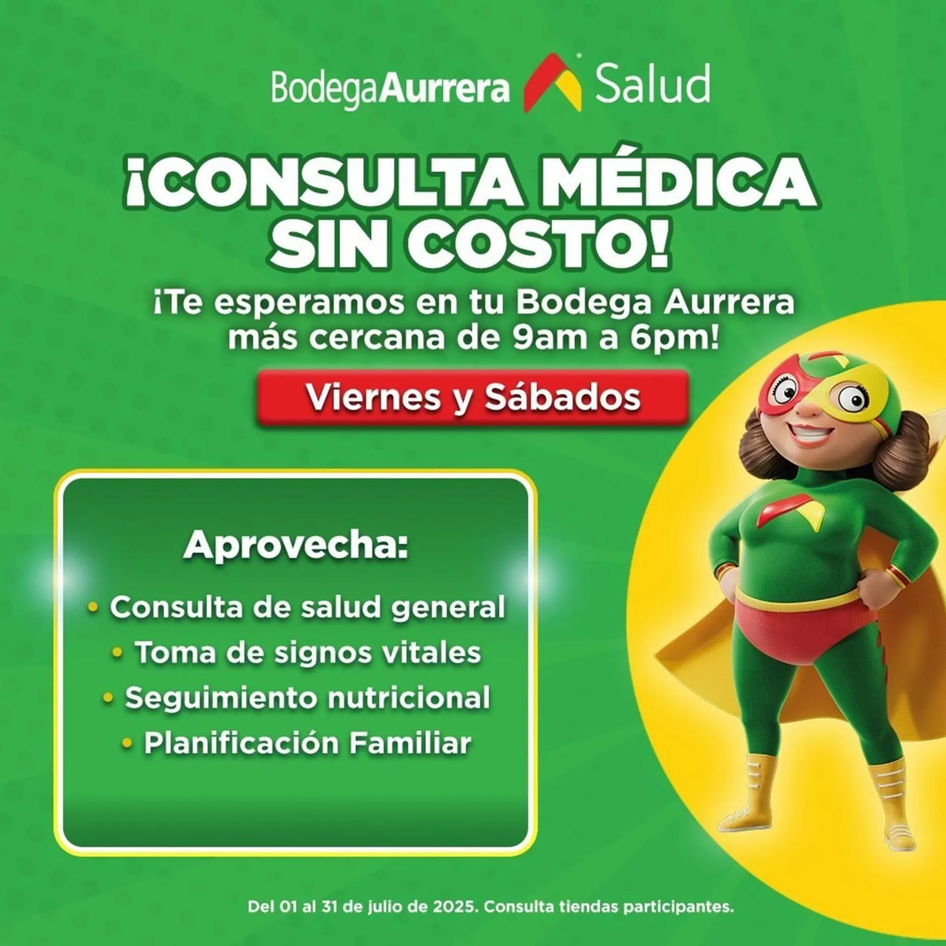 Catálogo de Catálogo Bodega Aurrerá 1 de julio al 31 de julio 2025 - Pagina 1