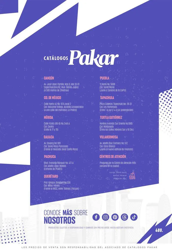Catálogo de Pakar Women! 19 de marzo al 20 de junio 2024 - Pagina 489