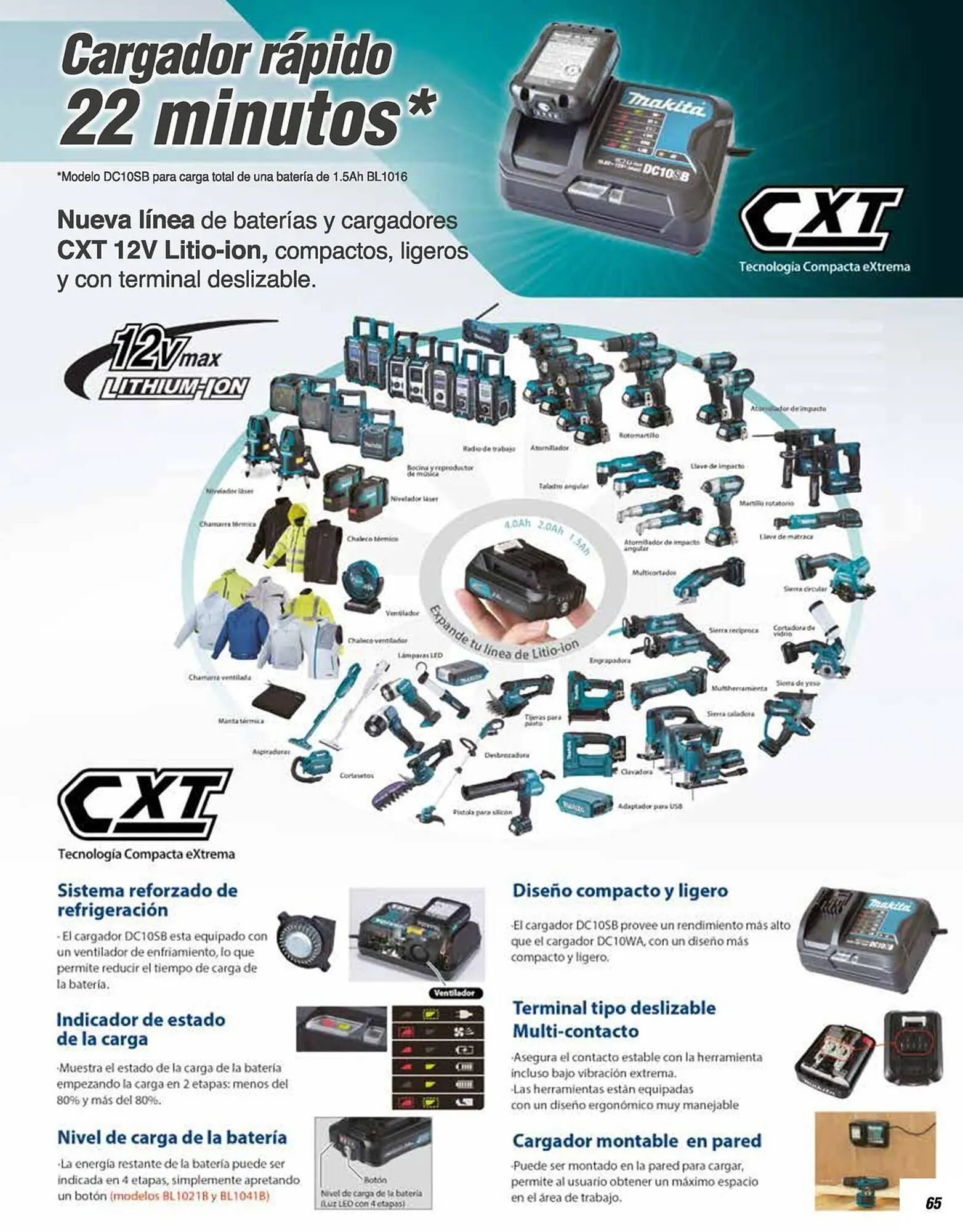 Catálogo de Catálogo Makita 12 de enero al 31 de diciembre 2026 - Pagina 65
