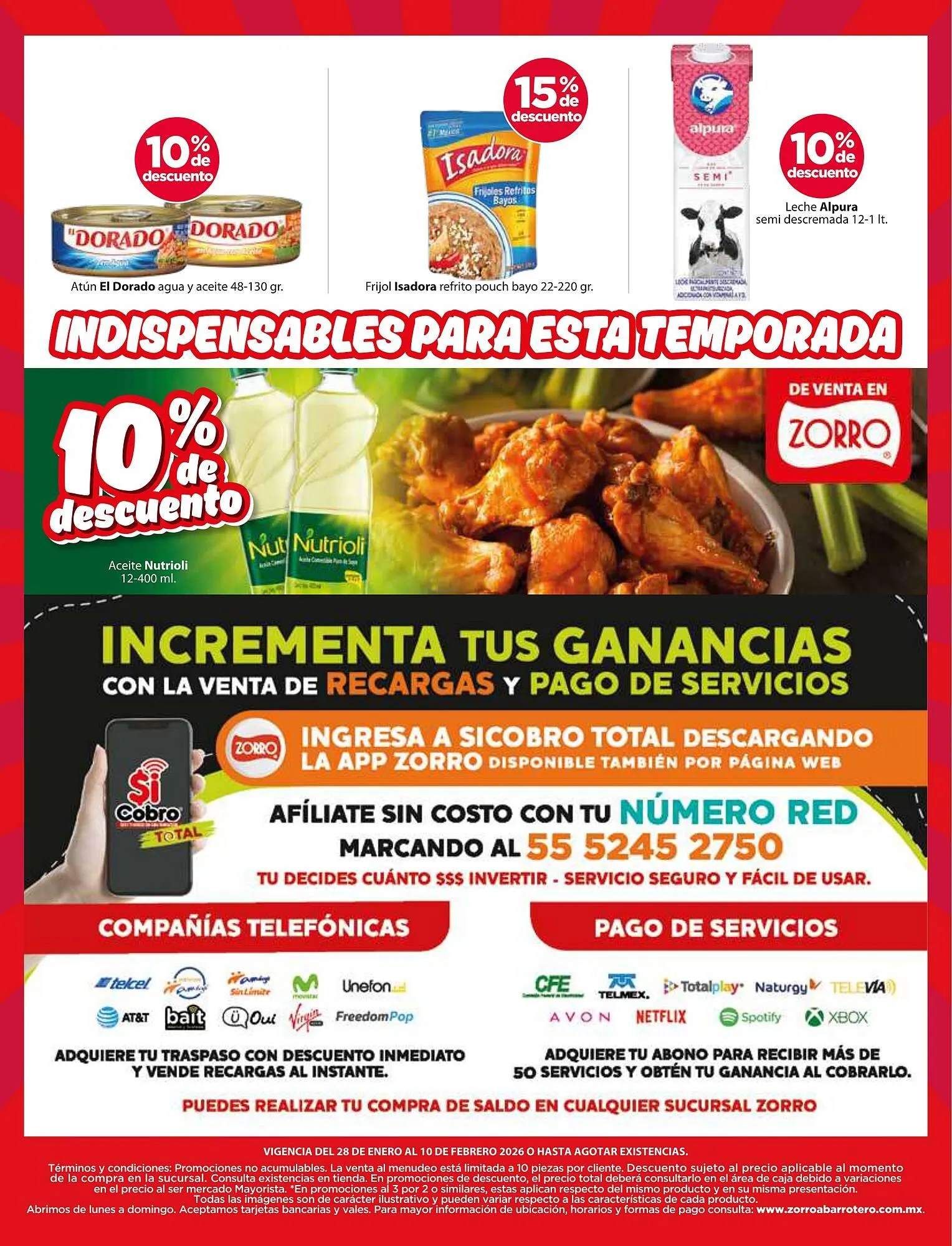 Catálogo de Catálogo Zorro 28 de enero al 10 de febrero 2026 - Pagina 6