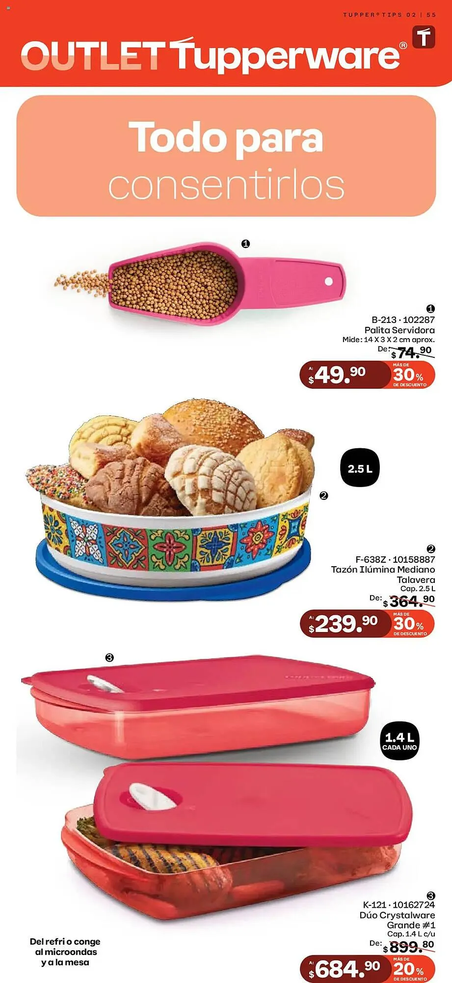 Catálogo de Catálogo Tupperware 27 de enero al 23 de febrero 2025 - Pagina 55