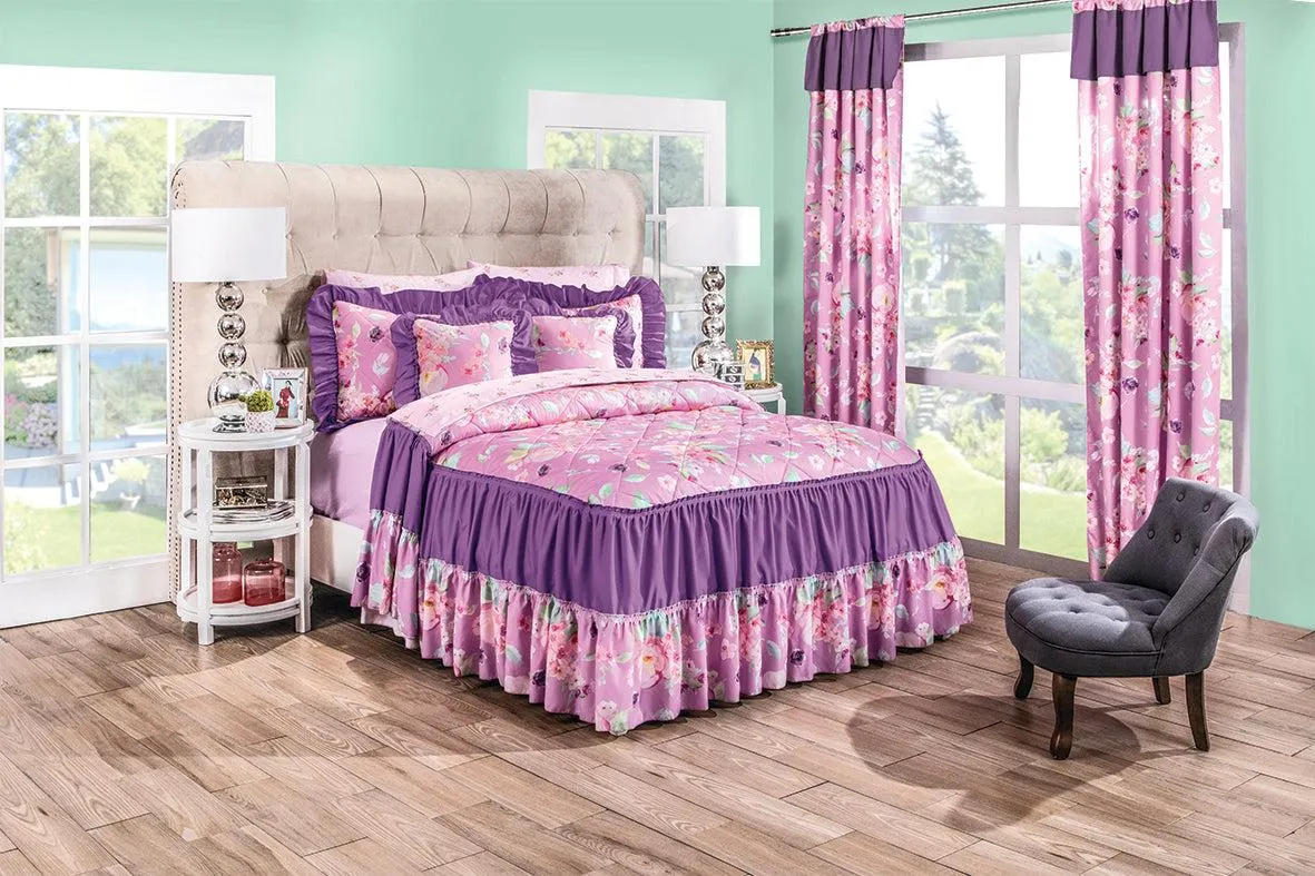 Elin Coordinado de Colcha Doble Olán