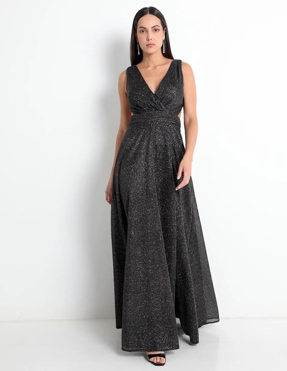 Vestido largo de fiesta Rue De La Paix escote V