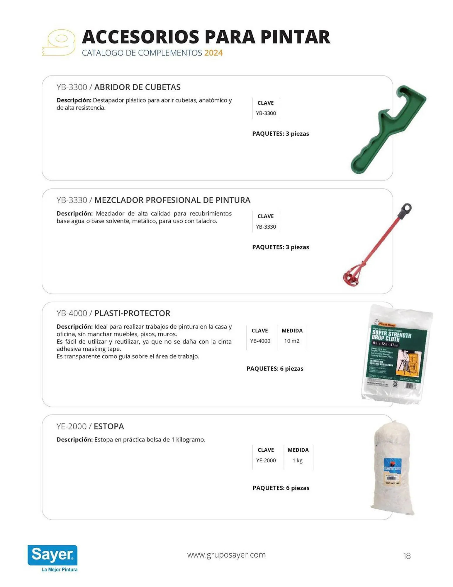 Catálogo de Catálogo Sayer 3 de enero al 31 de diciembre 2024 - Pagina 18