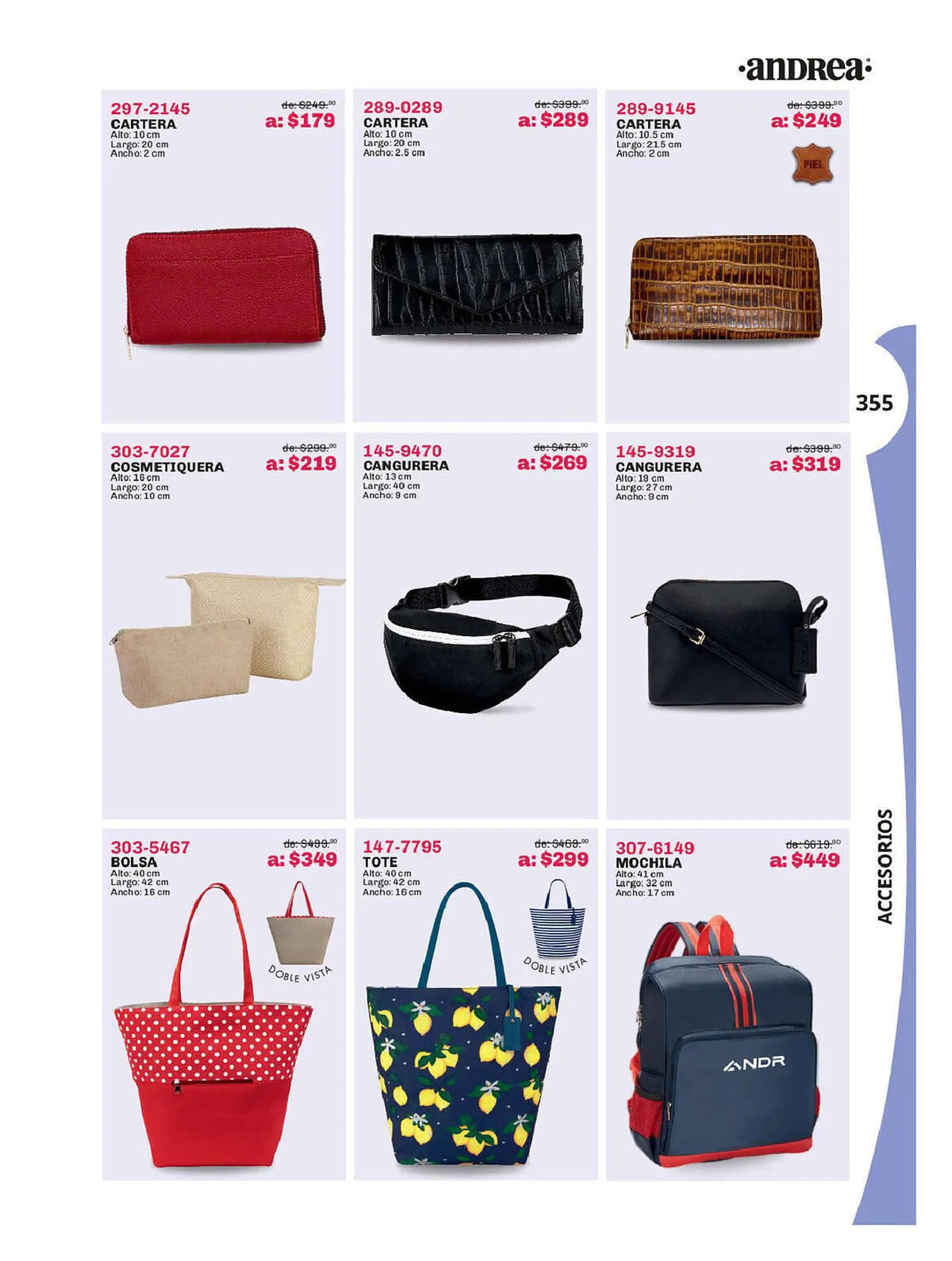 Catálogo de Catálogo Andrea 3 de julio al 4 de septiembre 2023 - Pagina 355