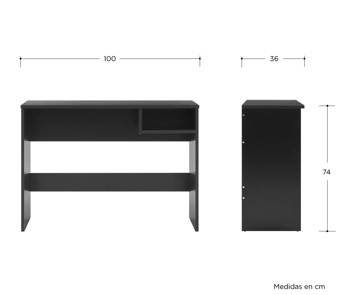 Escritorio Blancx - Negro