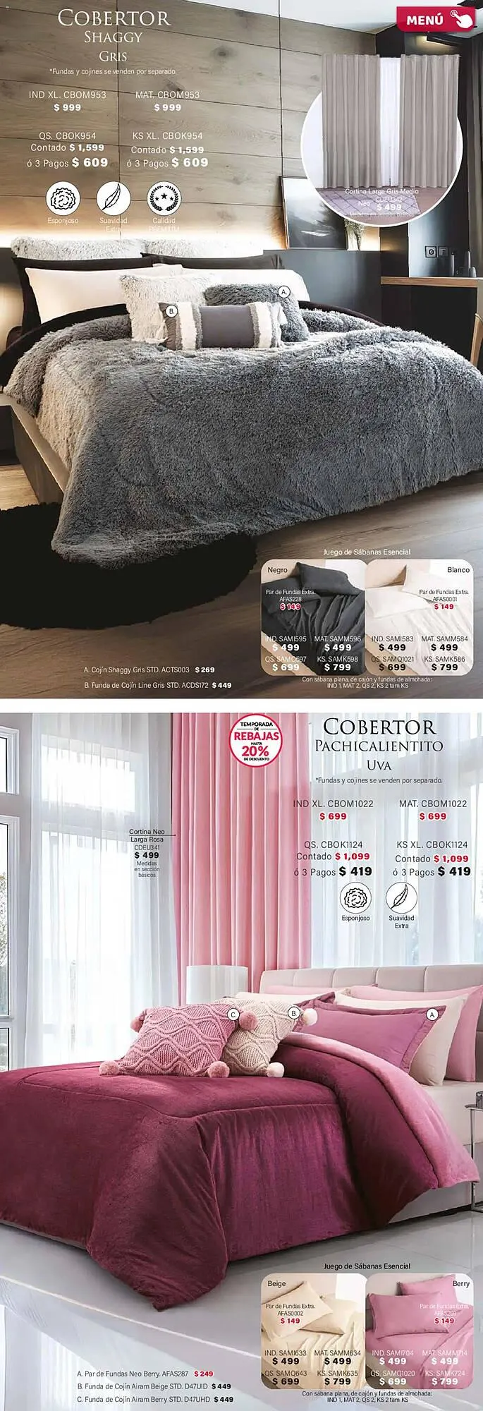 Catálogo de Catálogo Colchas Concord 1 de febrero al 2 de mayo 2026 - Pagina 136