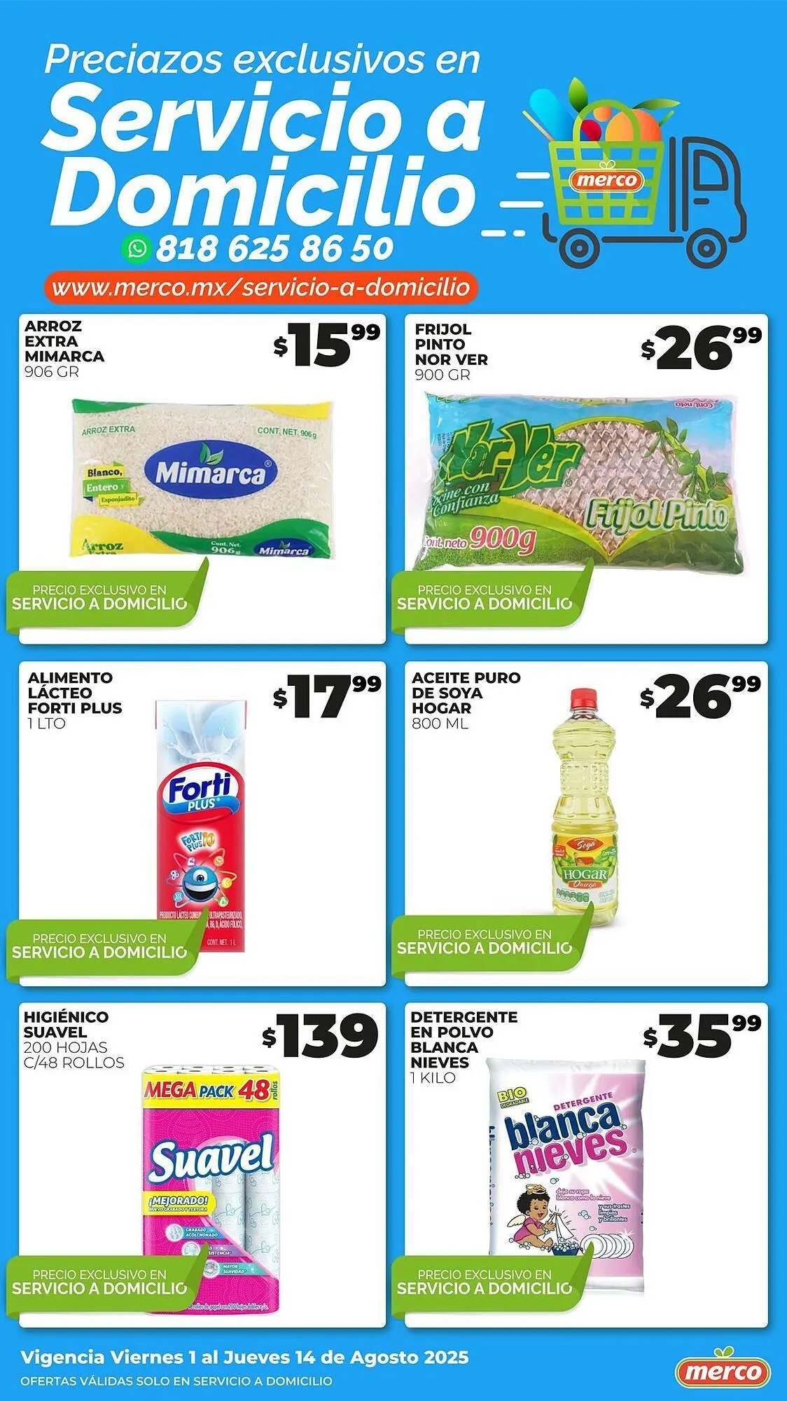 Catálogo de Catálogo Merco 1 de agosto al 14 de agosto 2025 - Pagina 1