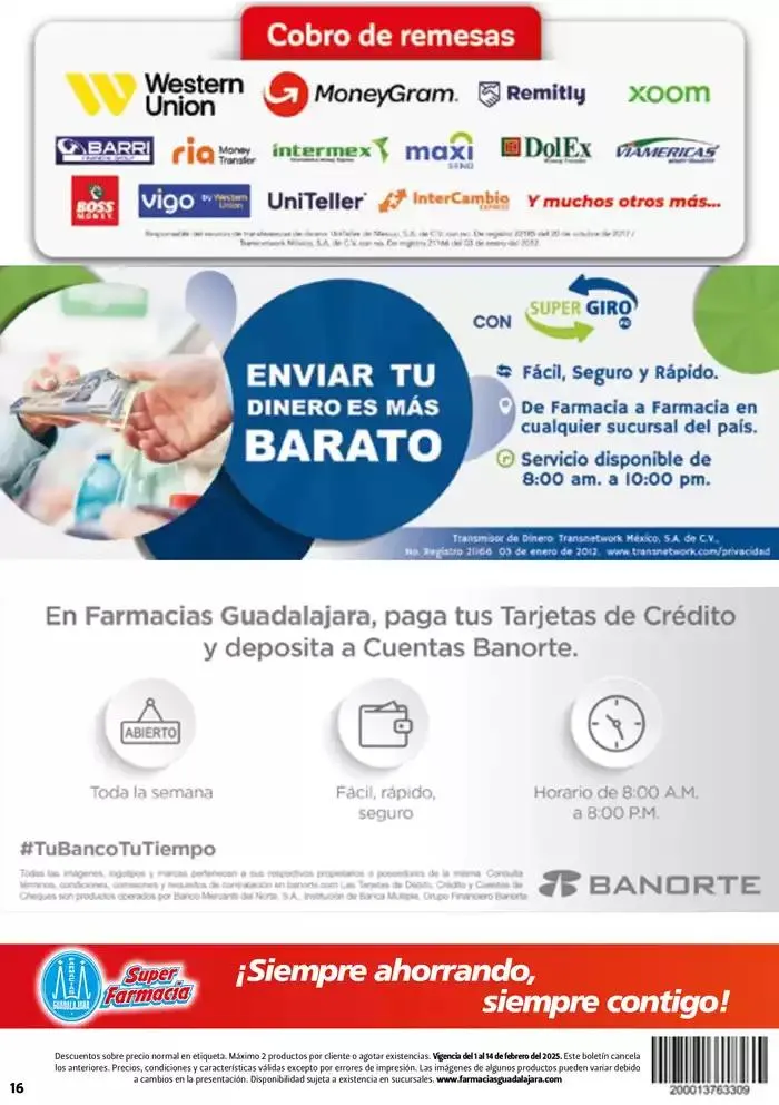 Catálogo de Boletín Farmacias Guadalajara 11 de febrero al 14 de febrero 2025 - Pagina 9