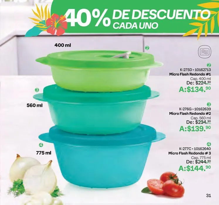 Catálogo de Tupper Tips 09 19 de junio al 7 de julio 2024 - Pagina 31