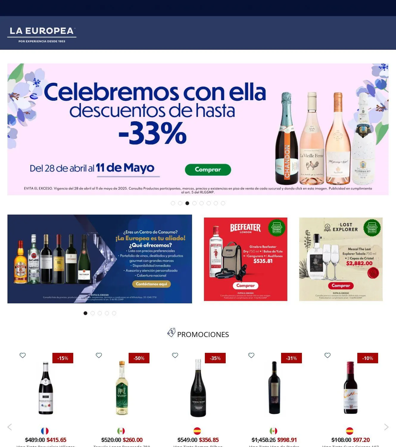 Catálogo de La Europea Oferta actual 12 de mayo al 21 de mayo 2025 - Pagina 1