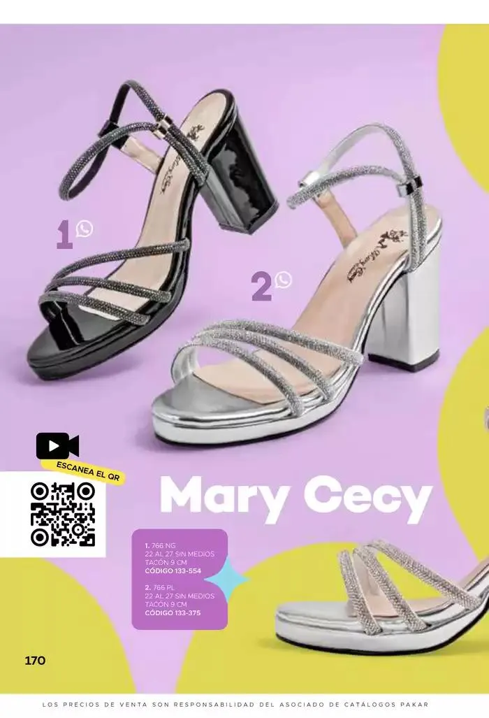 Catálogo de Pakar Sandalia 31 de enero al 31 de mayo 2025 - Pagina 170