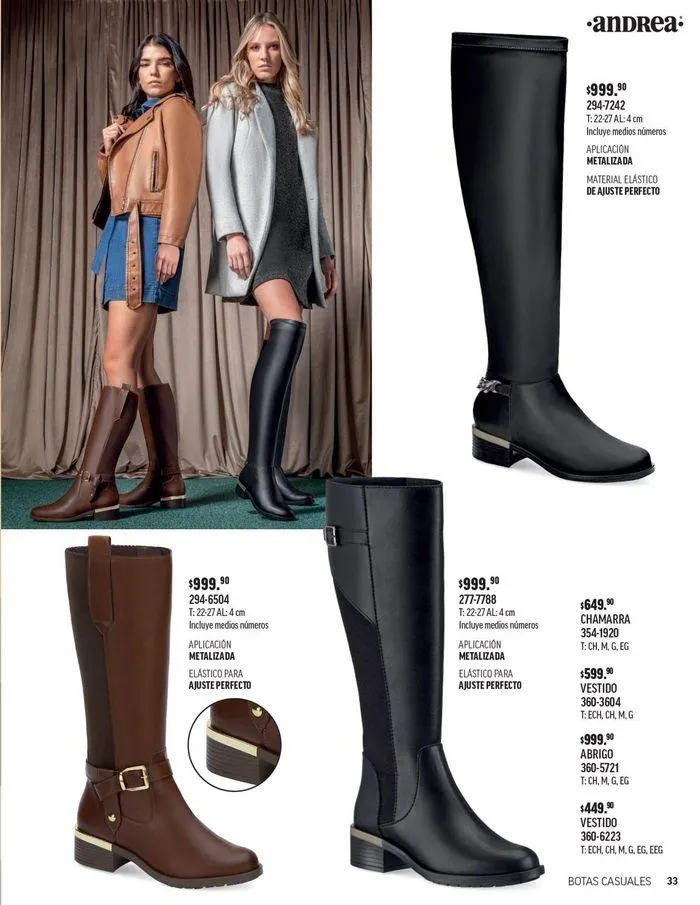 Catálogo de ANDREA - CALZADO DAMA 26 de agosto al 25 de enero 2025 - Pagina 126
