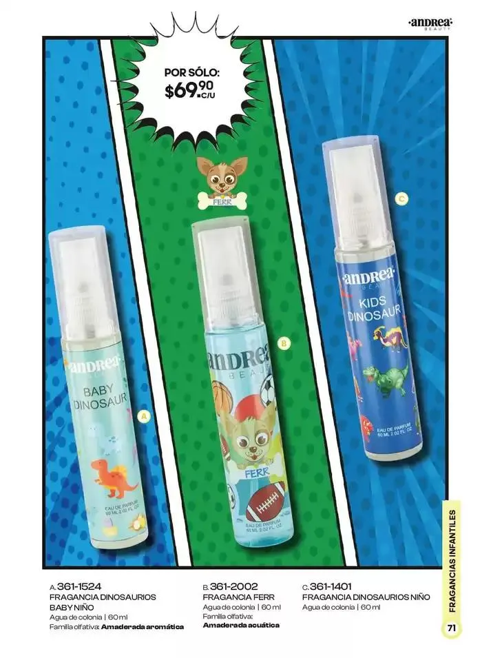 Catálogo de ANDREA | BELLEZA INTEGRAL DAMA 21 de marzo al 20 de abril 2025 - Pagina 71