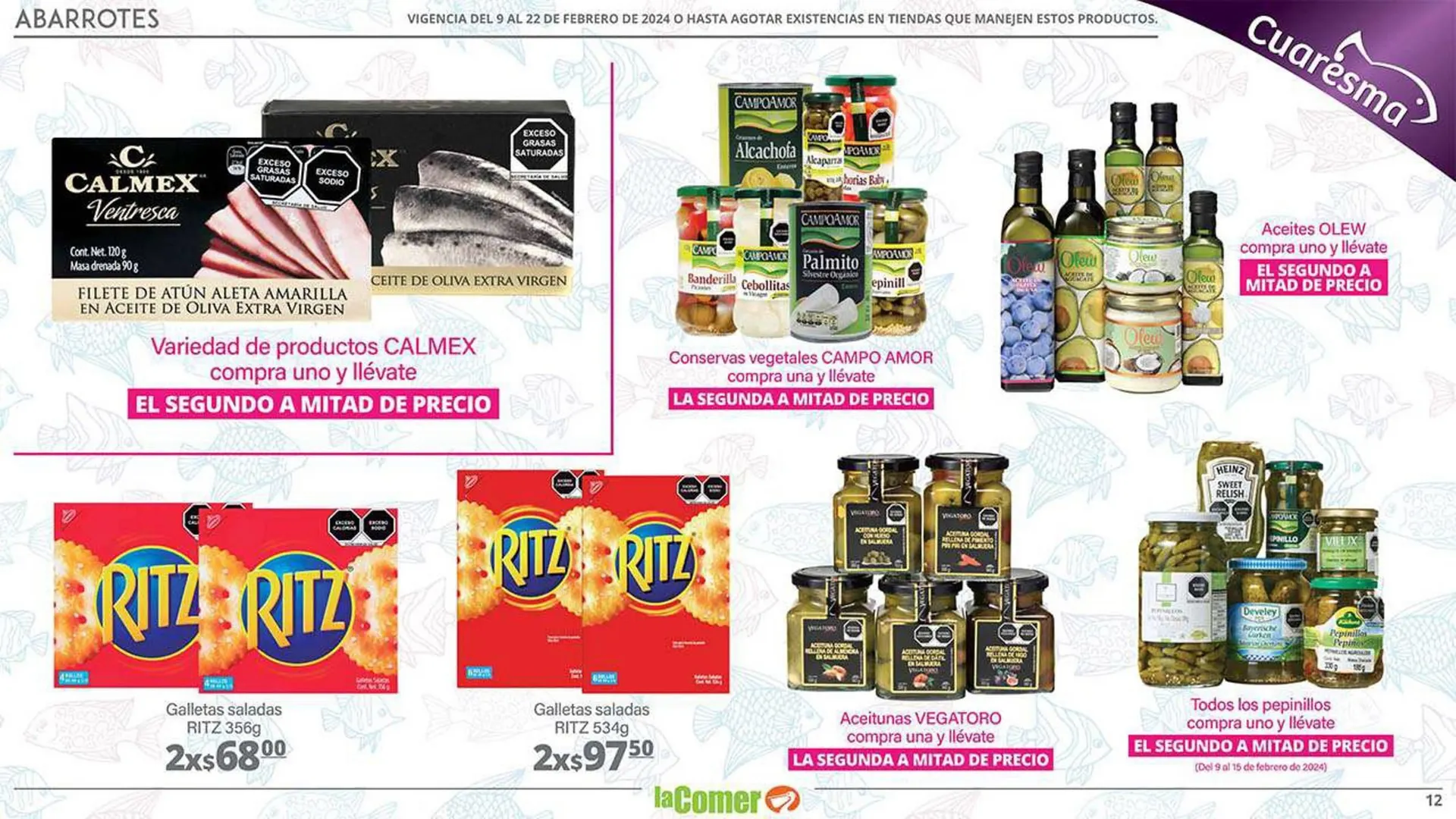 Catálogo de Catálogo La Comer 9 de febrero al 22 de febrero 2024 - Pagina 12