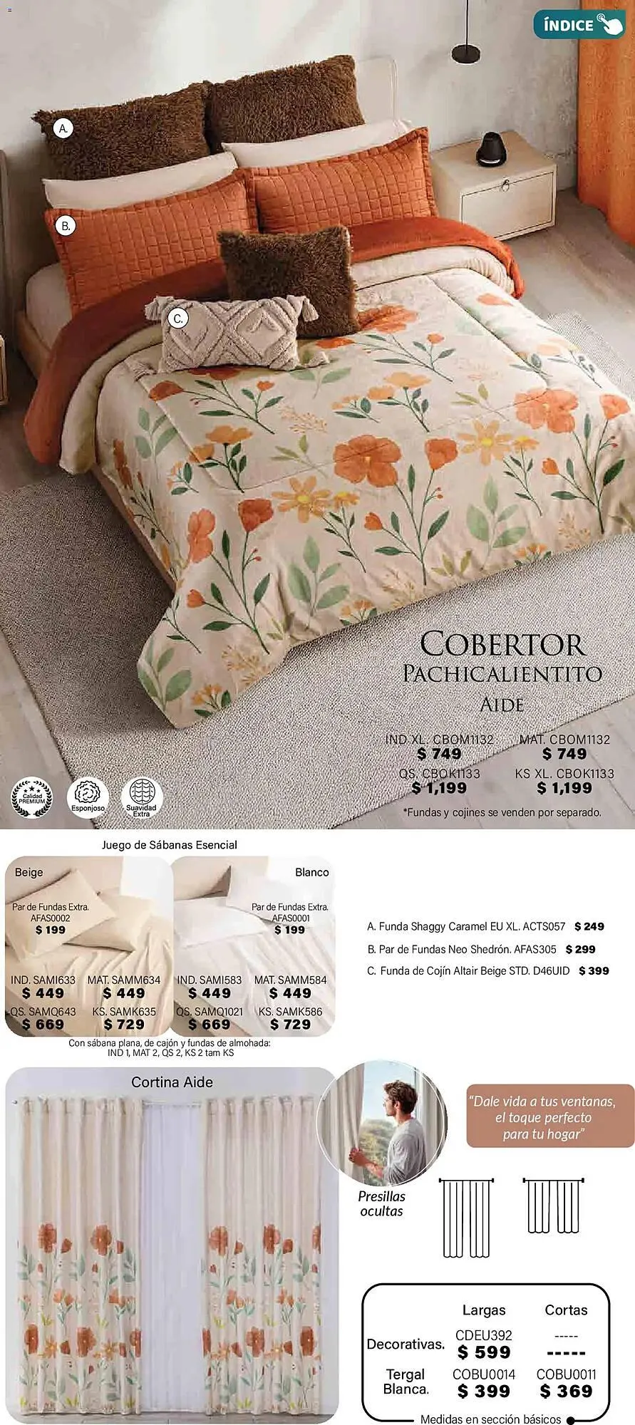 Catálogo de Catálogo Colchas Concord 1 de noviembre al 1 de febrero 2026 - Pagina 327