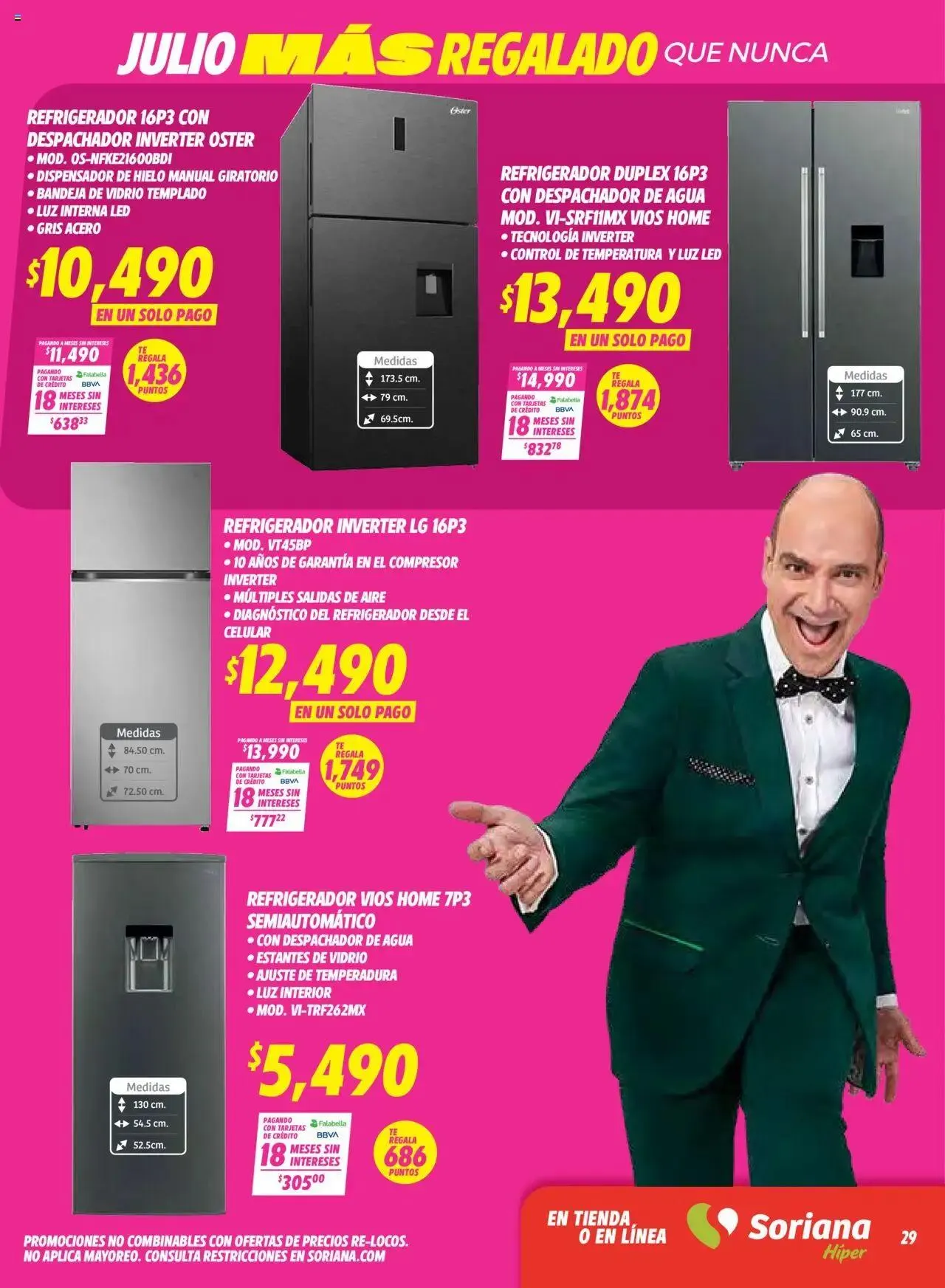 Catálogo de Soriana - Julio Regalado Híper Nacional 23 de mayo al 29 de mayo 2025 - Pagina 29