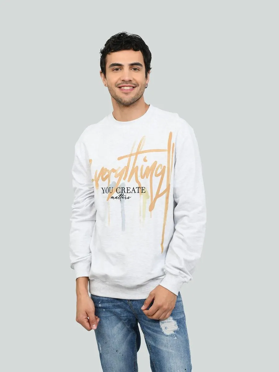Sudadera Manga Larga Estampada